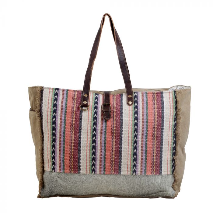 Myra Bag Pastel Hues Weekender Bag